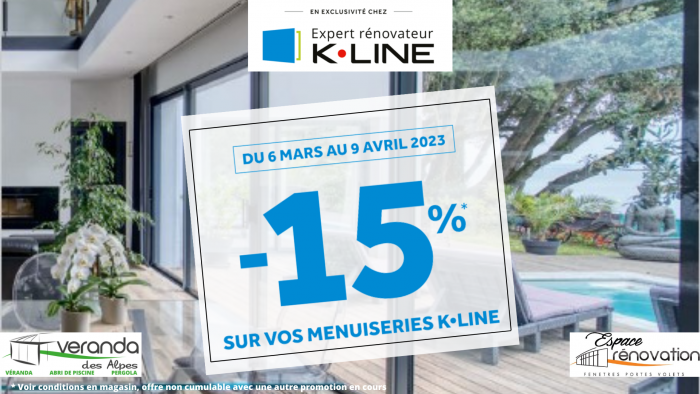 -15% de remise sur vos menuiseries aluminium 