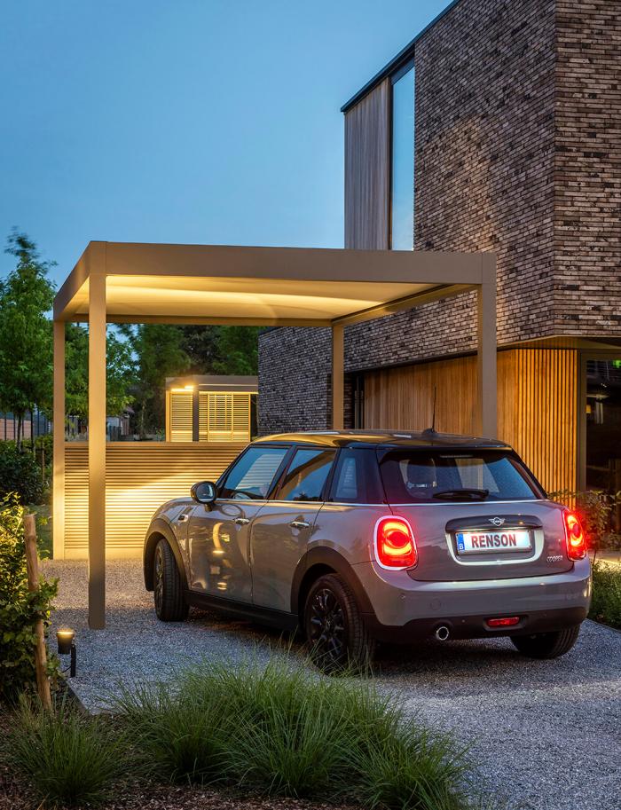 Carport en aluminium