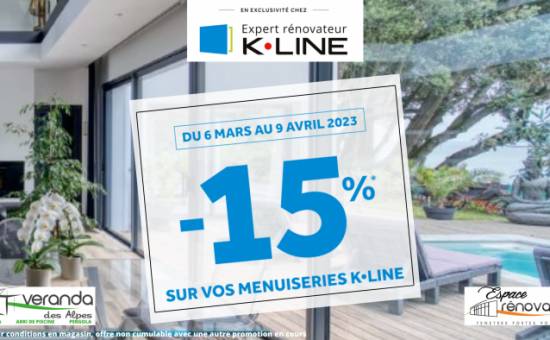 -15% de remise sur vos menuiseries aluminium 