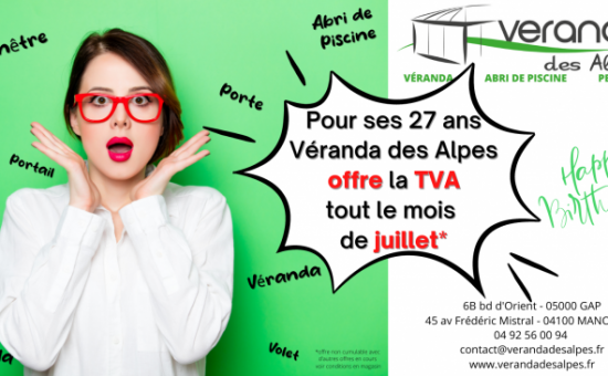 OFFRE ANNIVERSAIRE = TVA Offerte !