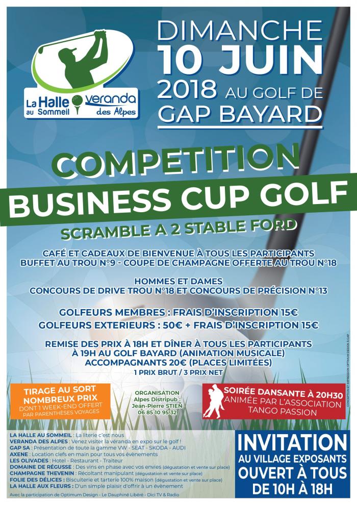 Organisation d'une compétition de Golf le 10 juin à Gap Bayard