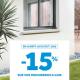 Du 18 sept. au 22 oct : -15% sur vos menuiseries K•LINE