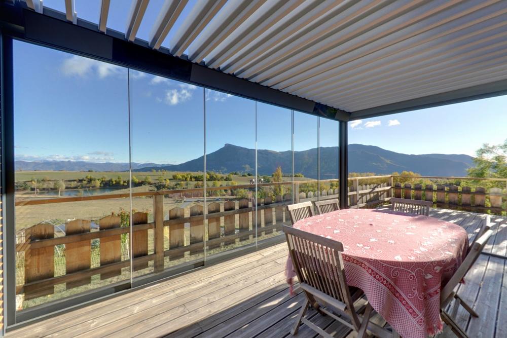 Pergola bio-climatique - La Roche des Arnauds