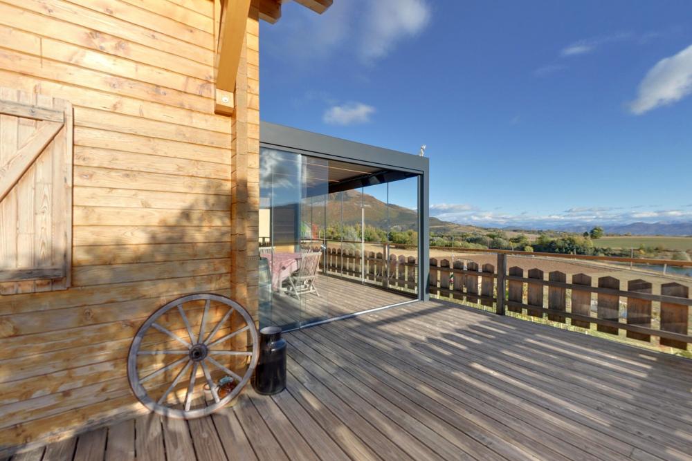 Pergola bio-climatique - La Roche des Arnauds